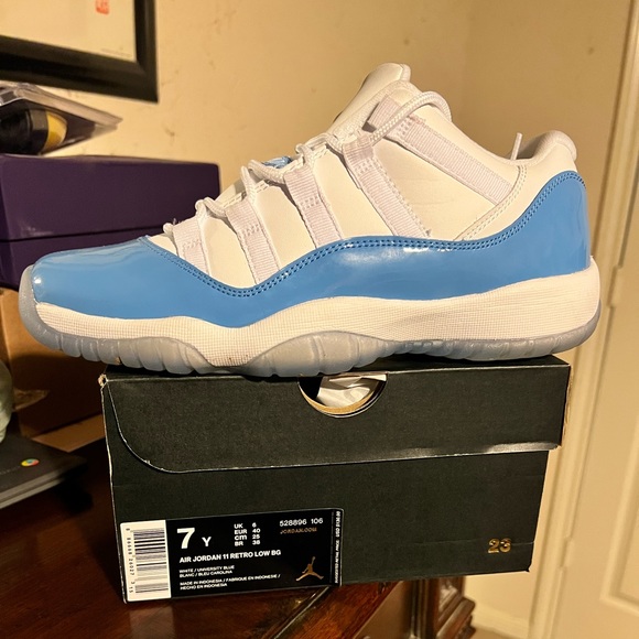 VNDS Jordan Retro 11 Low Carolina Blue GS